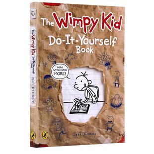 现货 小屁孩日记 英文原版 Diary of a Wimpy Kid 练习册 Do It Yourself Book 哭包日记英文版 儿童英语图画故事书 儿童文学漫画