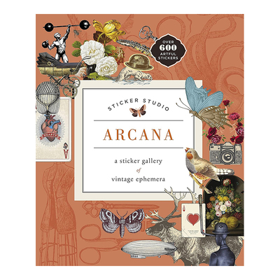 贴纸工作室Arcana600张复古