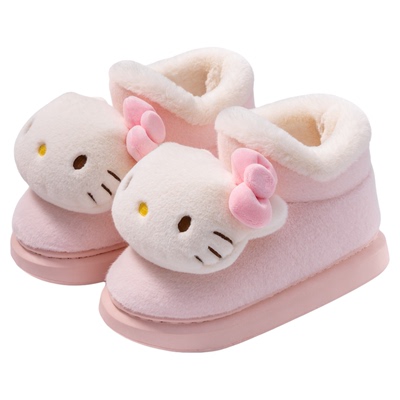 三丽鸥库洛米女儿童棉鞋包跟高帮