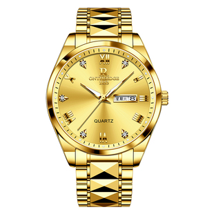 金表男士手表男款机械表十大全自动正品牌国产腕表送爸爸礼物防水