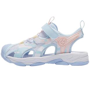 361度童鞋女童凉鞋夏季新款儿童沙滩凉鞋女孩溯溪鞋运动男童鞋子