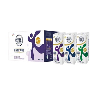 3月新货|伊利无乳糖舒化高钙低脂全脂牛奶220ml*24盒整箱年货送礼