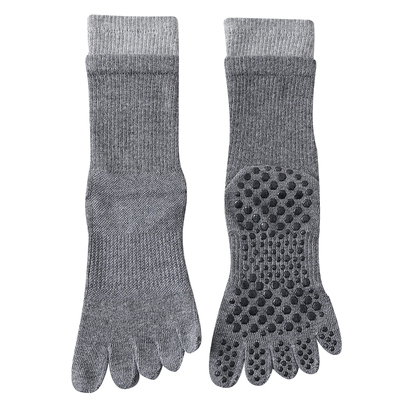 春夏网眼透气防滑五指瑜伽运动袜