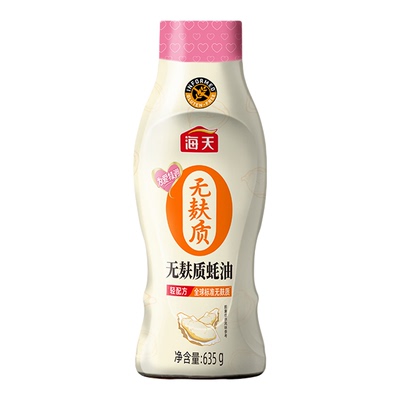海天无麸质蚝油特级生抽调味料