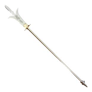 不锈钢儿童款三尖两刃刀二郎神杨戬十八般冷兵器武术器械表演道具