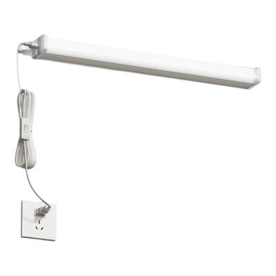 【国补15%】免打孔直插式led长条灯带开关插头日光灯管宿舍灯超亮