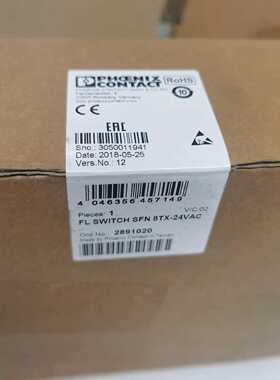 议价菲尼克斯交换机2891020 FL SWITCH SFN 8TX-24VAC 全新正品现