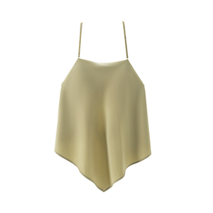 露背吊带女带胸垫挂脖背心内搭外穿夏美背方巾肚兜式丝巾抹胸上衣