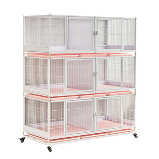 小胖子笼具猫笼猫繁育笼三层猫笼子猫舍繁殖笼家用鸽笼猫咪繁育笼
