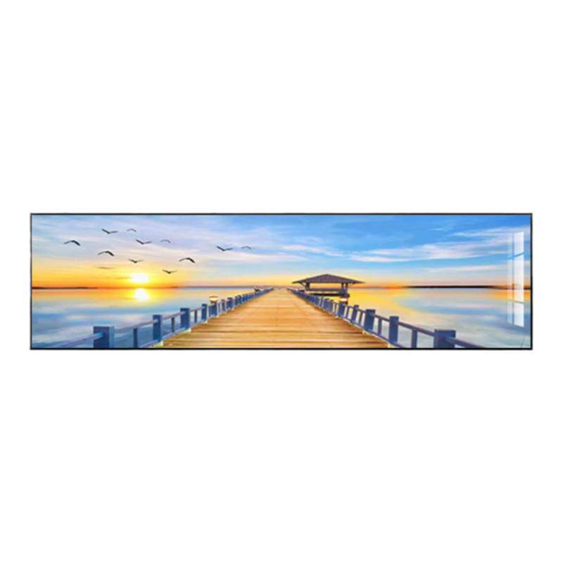 卧室床头简约现代大海风景挂画