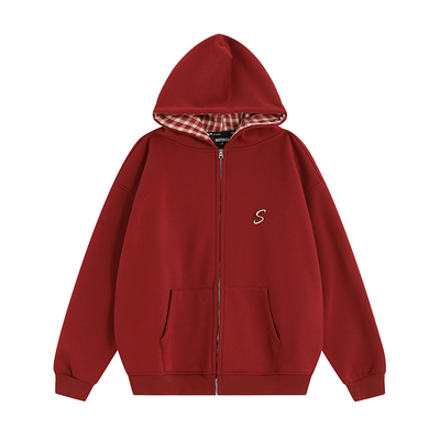 INSstudios烫钻别针LOGO卫衣