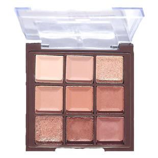 完美时光日日九色巧克力眼影盘大地色2025新款哑光日常淡妆女正品