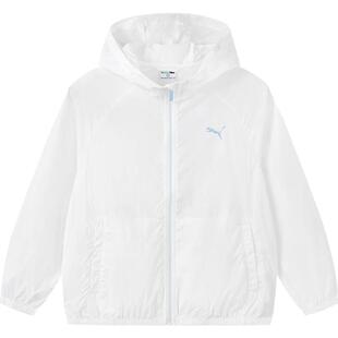 PUMA彪马童装防晒衣夏新款儿童防晒服男女童户外运动轻薄透气外套