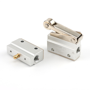 气动二位二通机械阀MOV-01MOV-02 MOV-03 MOV-03A手动控制气控阀