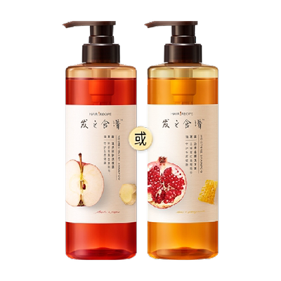 发之食谱洗发水露苹果生姜氨基酸柔顺改善