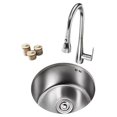 【生锈包退】304不锈钢圆形水槽