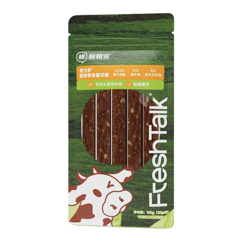 骨力多牛肉磨牙洁齿棒