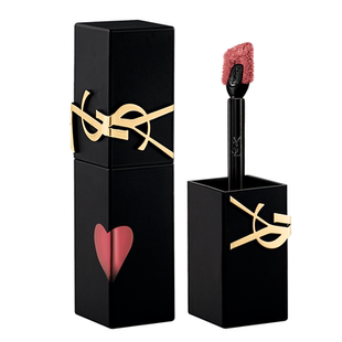 【新年礼物】正品YSL圣罗兰黑管绒雾唇釉 哑光口红216野玫瑰生日