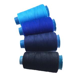 203/202牛仔线牛仔裤线缝纫线帐篷遮阳伞线缝纫机中粗 被子线包邮