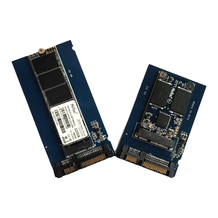 联存M.2/NGFF/MSATA转SATA转接板硬盘盒SSD固态硬盘改机械盘接口