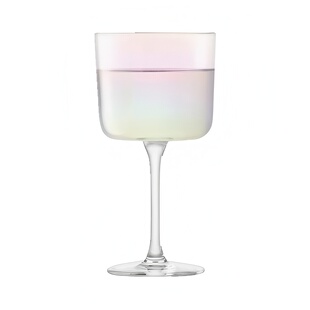 英国LSA进口无铅玻璃红酒杯创意珍珠贝母彩虹色家用水杯鸡尾酒杯