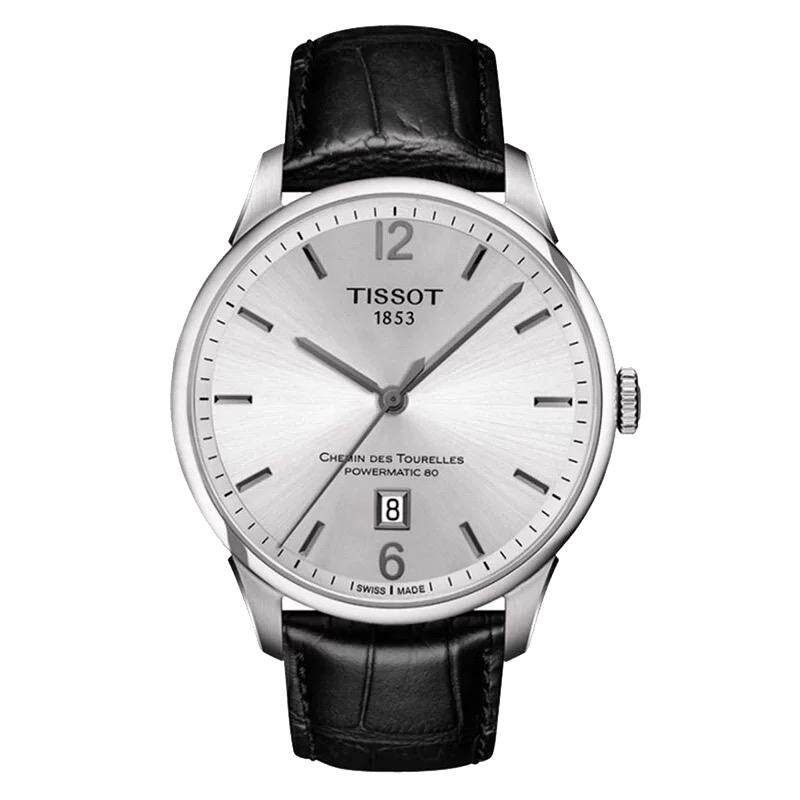 【自营】Tissot天梭手表男 商务钢带机械男表T099.407.16.037.00