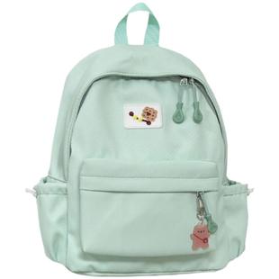 茶话会日系软妹可爱双肩包小型大学生旅游轻便书包高初中女生背包