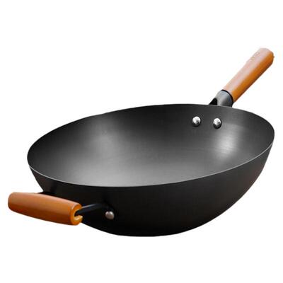 爱仕达精铁无涂层铁锅