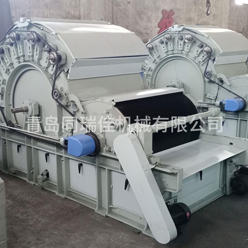 西藏打毛条机纺织机械羊毛梳理机梳毛机梳麻机青岛厂家全自动