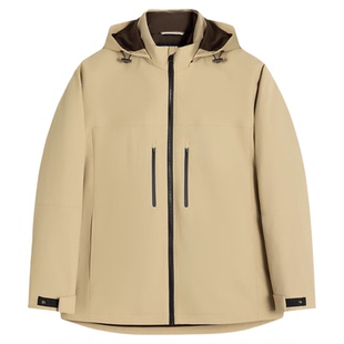Aquascutum/雅格狮丹冬季新男可拆穿二合一夹克白鹅绒羽绒服通勤