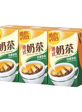 6香港进口vita维他奶特浓饮品