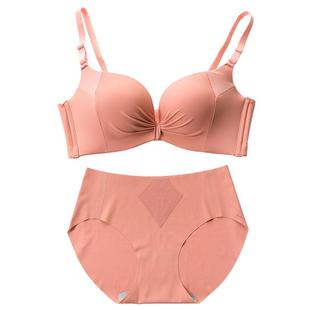 无痕内衣小胸聚拢内心女无钢圈薄款少女调整型收副乳防下垂文胸罩