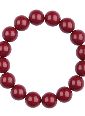 【99.99%满意】普陀山真朱砂手串