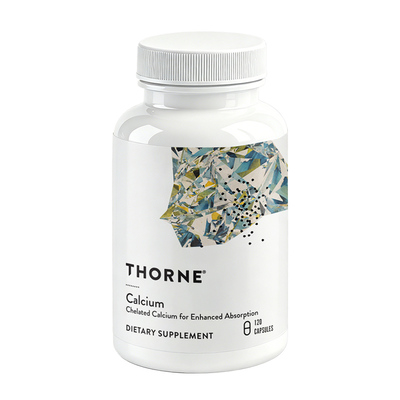 Thorne悦恩美国进口苹果酸钙胶囊专利螯合钙护骨好吸收120粒M281