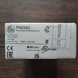 议价全新原装正品 IFM易福门 PN2593 压力传感器 实物拍摄 现货销