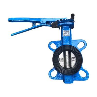 对夹式蝶阀手动蝶阀球墨铸铁