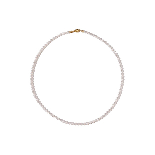 TONE 金球磁吸扣施家水晶珍珠项链ins博主同款高级感强光珍珠颈链