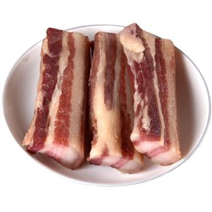 江西风干腊肉遂川特产农家土猪日晒咸肉五花腊味咸肉