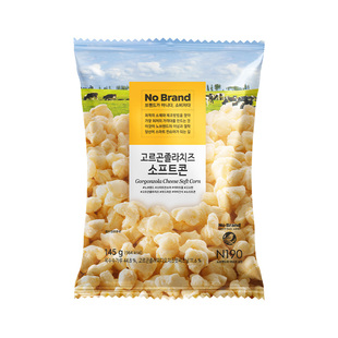 nobrand诺倍得韩国进口冈古佐拉芝士玉米卷爆米花145g*3包小零食