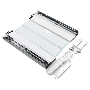 进口blum高柜内抽屉百隆骑马抽全拉出阻尼滑轨blum零食柜拉篮钢抽