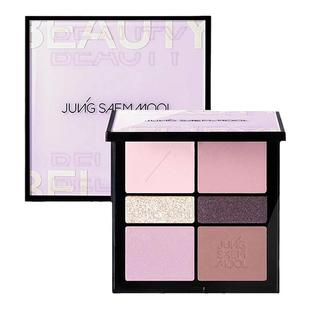 郑瑄茉修容盘jungsaemmool六色眼影盘红棕/黄棕/橙粽盘高光韩国