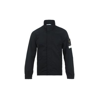 【自营】STONE ISLAND男士SS26标识袖标拉链立领夹克外套冲锋衣