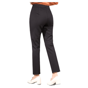 葵牌中老年妈妈装秋冬新款弹力绒里保暖厚直筒长裤女休闲裤