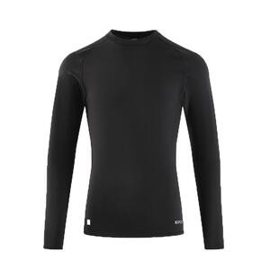 迪卡侬保暖运动服男健身滑雪功能内衣加绒长袖户外运动套装SAT2