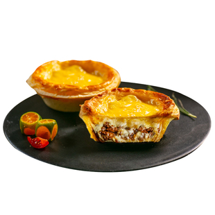 天顺源牛肉苹果派牛肉芝士派牛肉卷早餐西点半成品冷冻清真食品