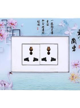亚克力3d立体电灯现代简约开关贴