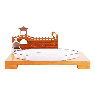 特色根雕热凉菜盘子大董意境菜