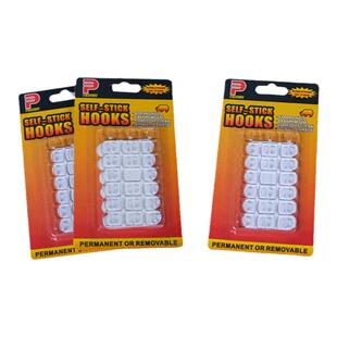 居家家透明无痕特小挂钩彩灯串灯项链小饰品可移除墙小号迷你粘钩