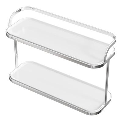 304不锈钢双层沥水托盘架