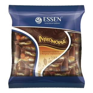 俄罗斯糖果进口唯臻农场牌巧克力威化糖果爆米花夹心糖大包装零食